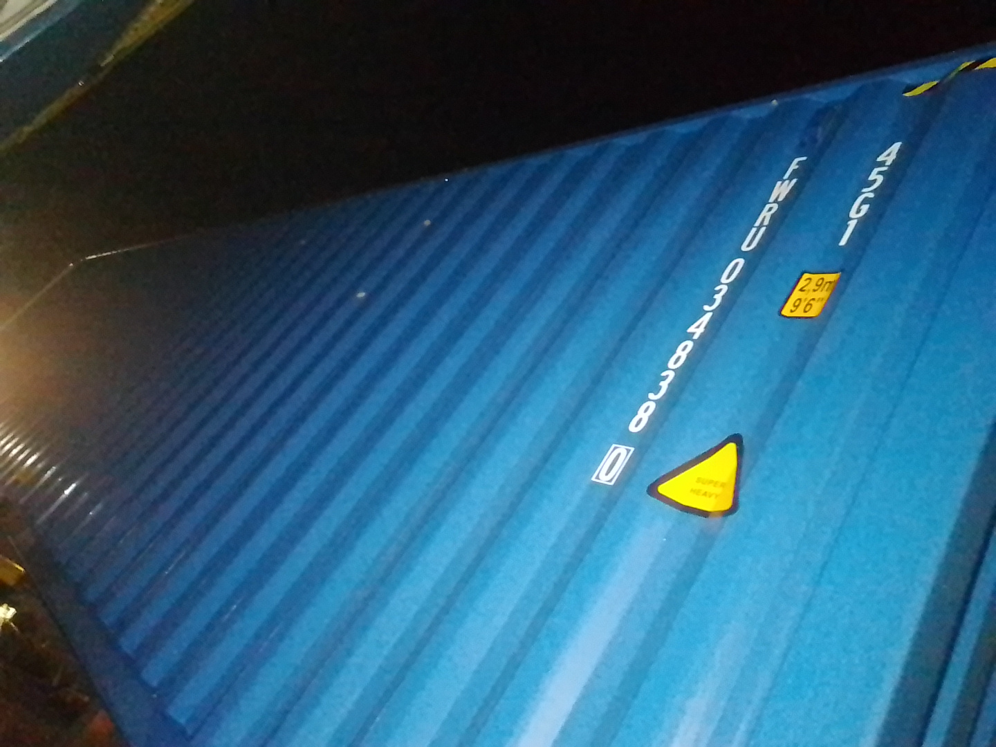 Морской контейнер FWRU0348380