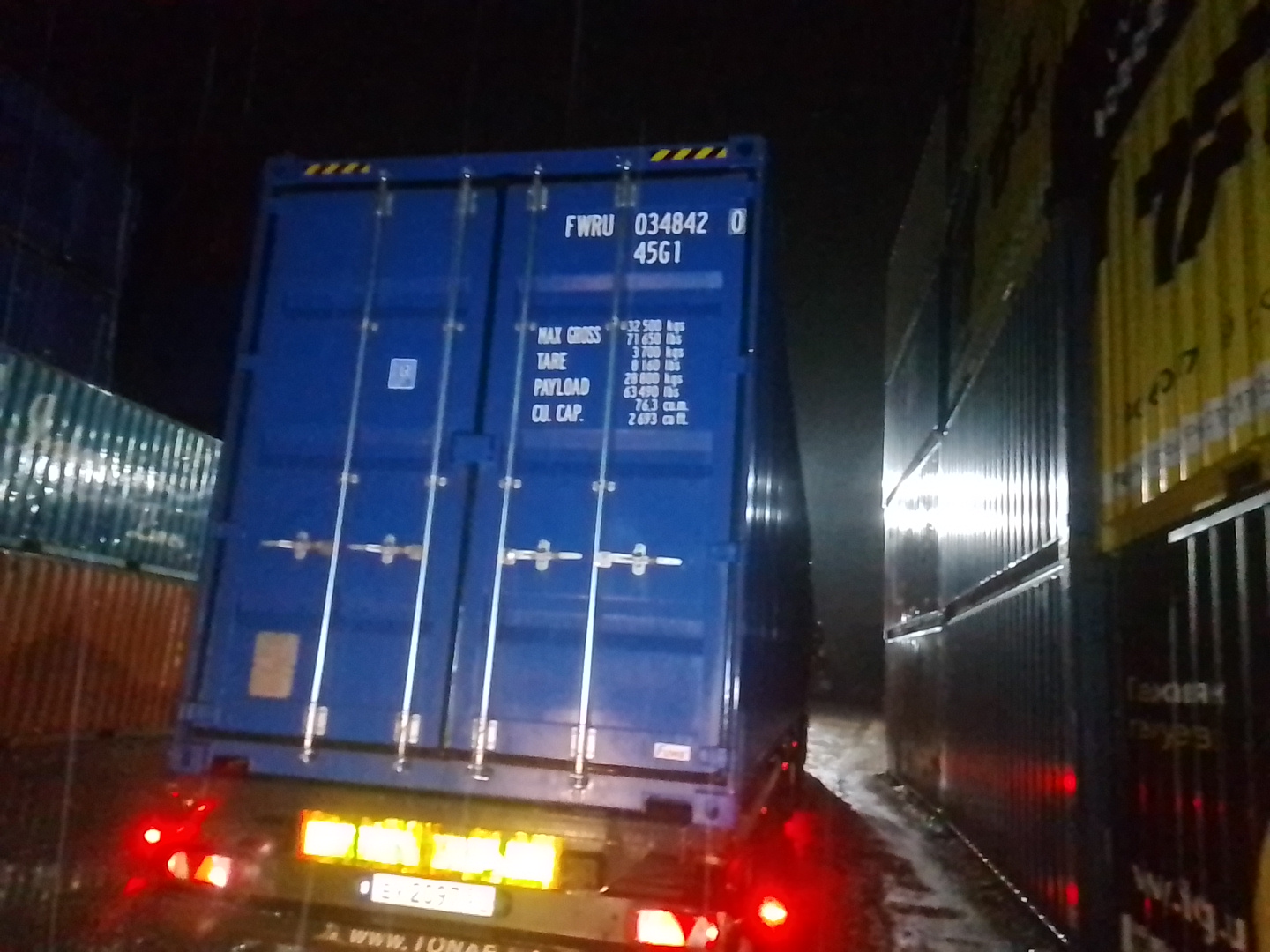 Морской контейнер FWRU0348420