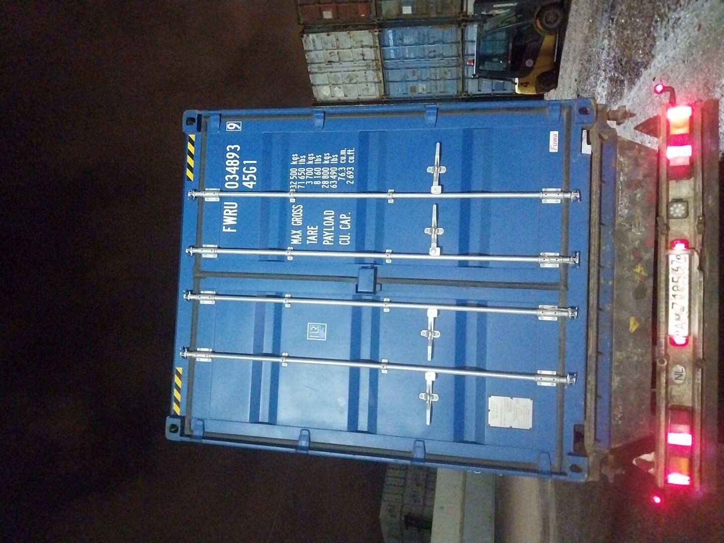 Морской контейнер FWRU0348939