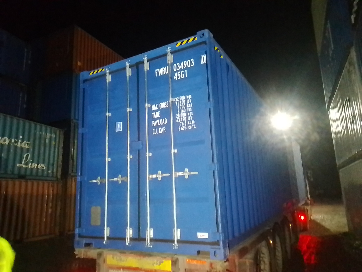 Морской контейнер FWRU0349030