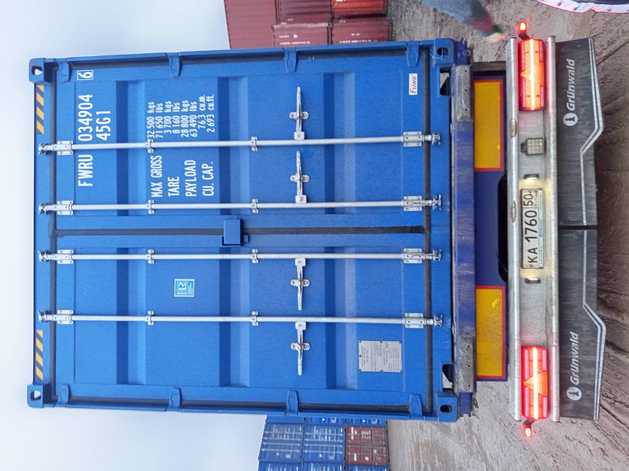 Морской контейнер FWRU0349046