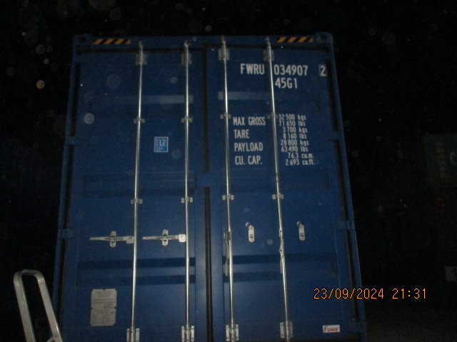 Морской контейнер FWRU0349072