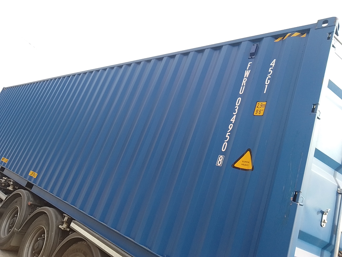 Морской контейнер FWRU0349508