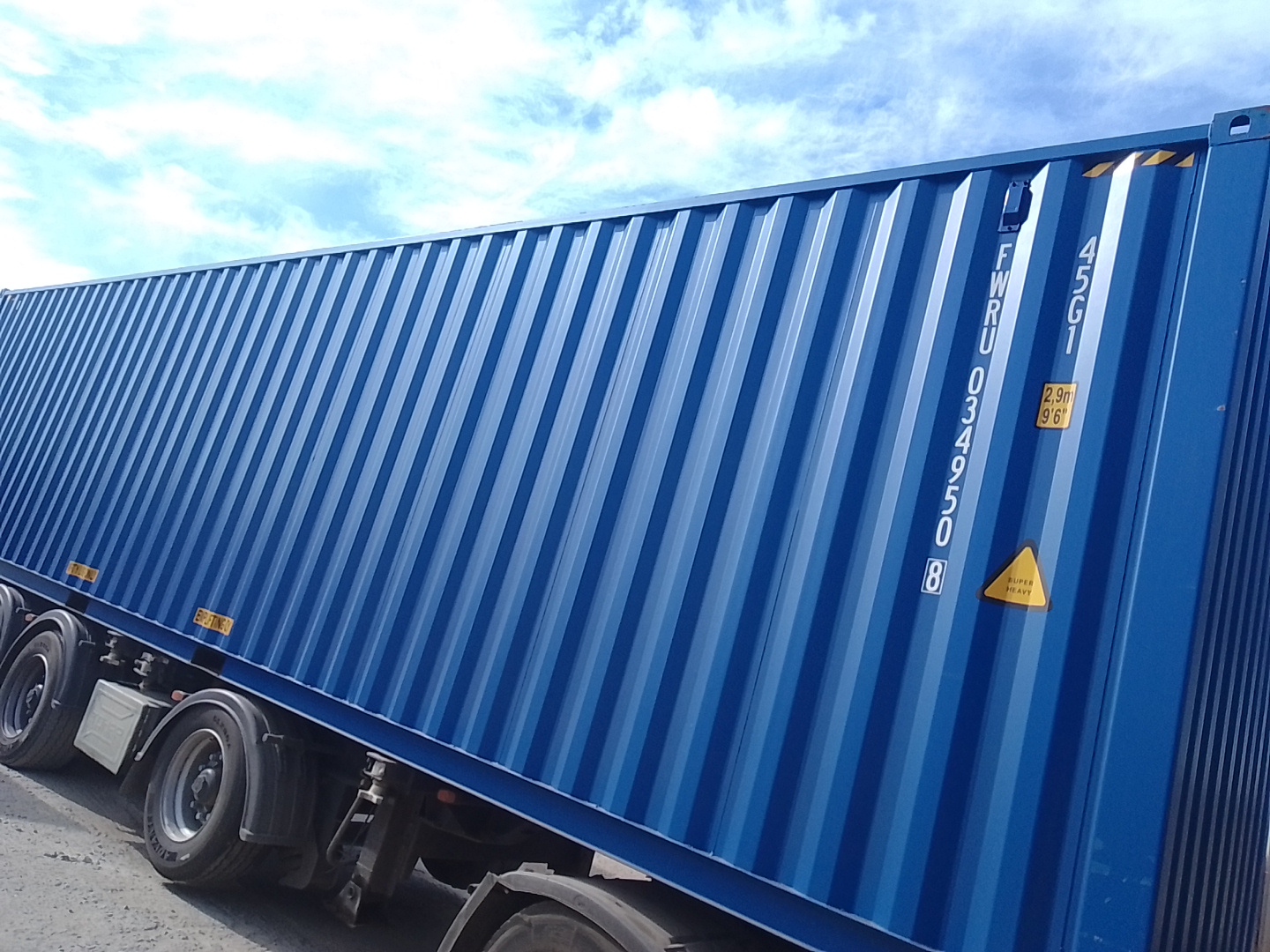 Морской контейнер FWRU0349508