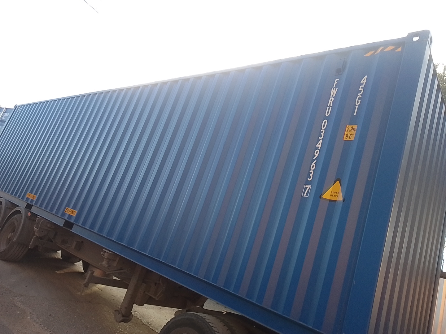Морской контейнер FWRU0349637