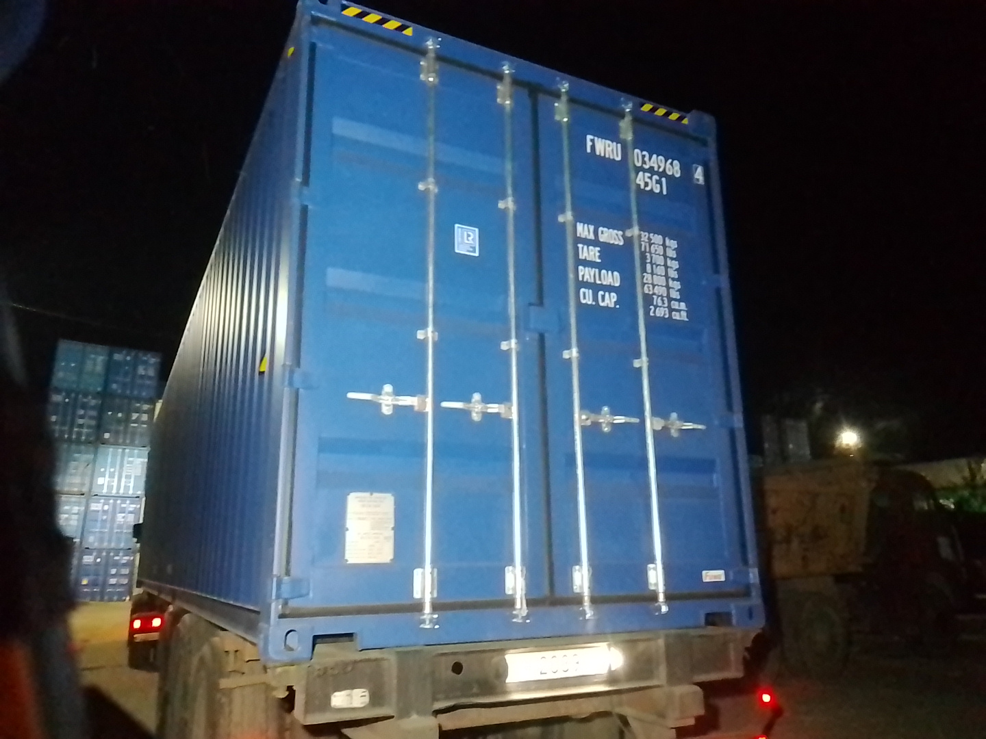Морской контейнер FWRU0349684