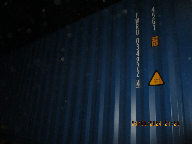 Морской контейнер FWRU0349724