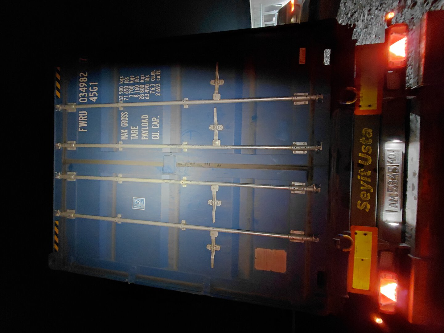 Морской контейнер FWRU0349827