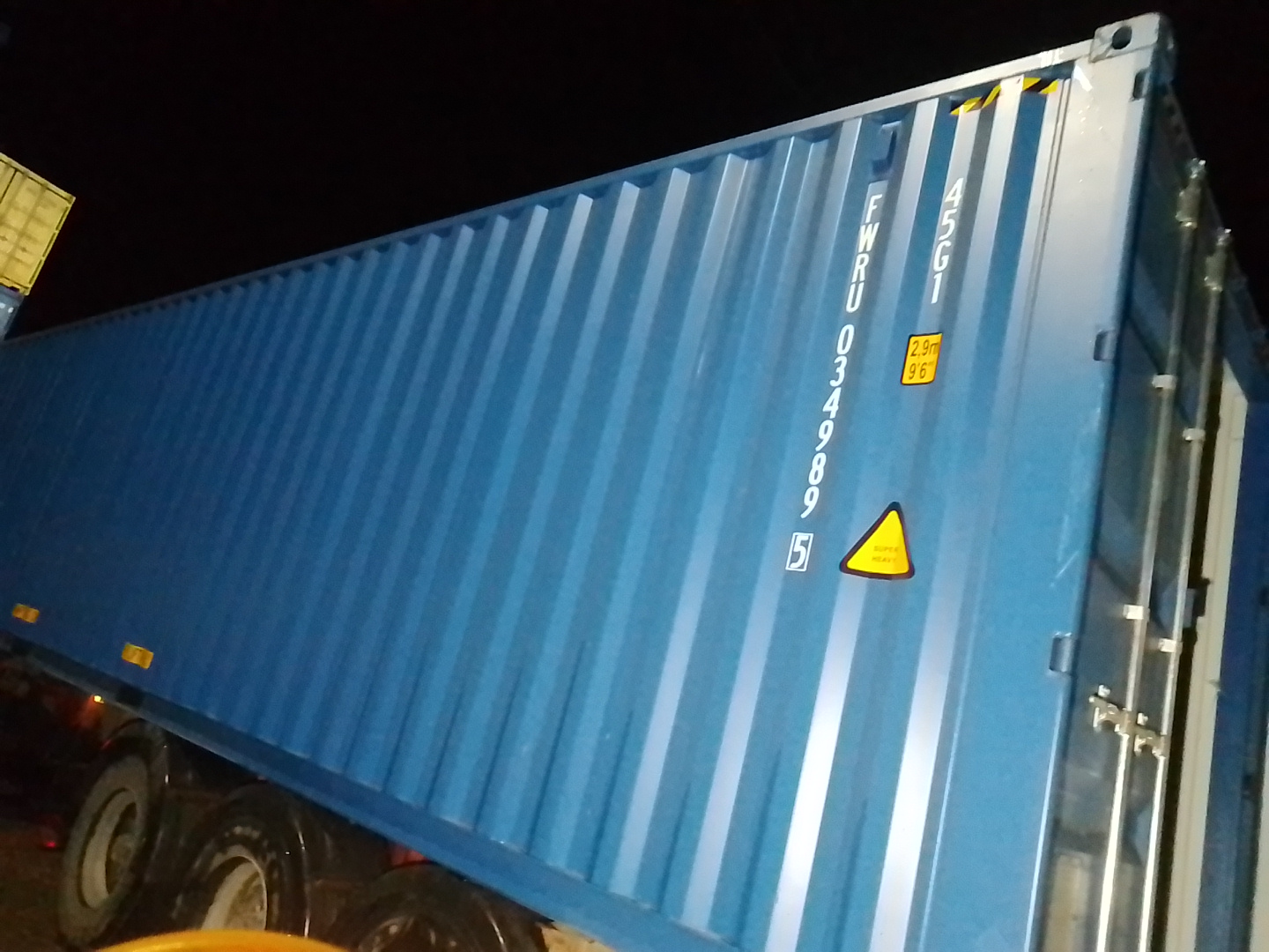 Морской контейнер FWRU0349895