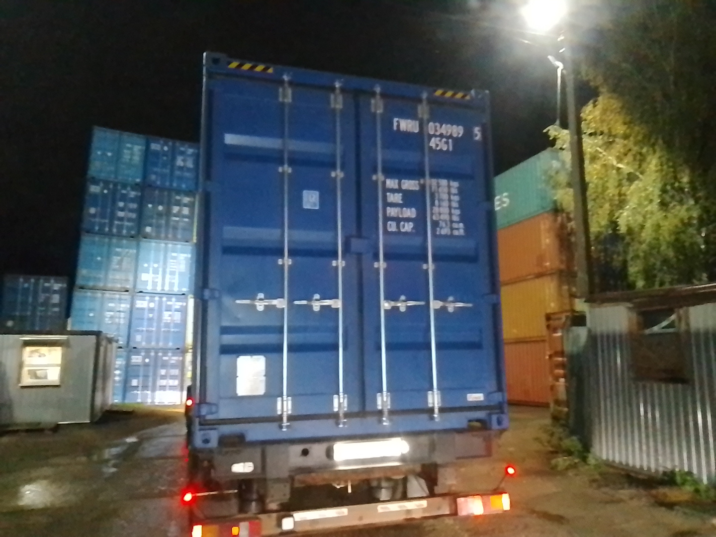 Морской контейнер FWRU0349895