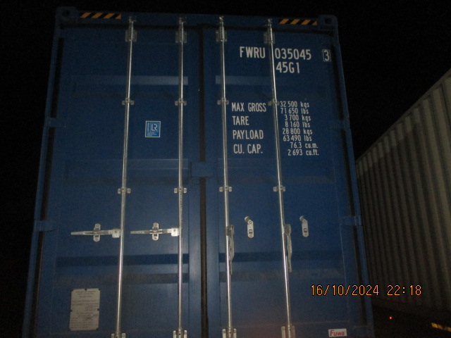 Морской контейнер FWRU0350453