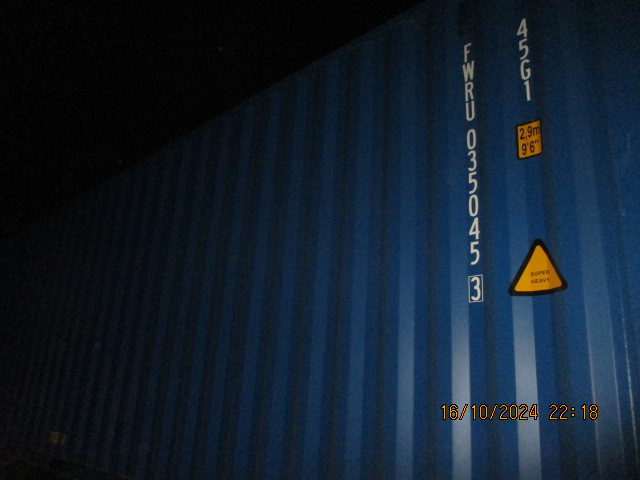 Морской контейнер FWRU0350453