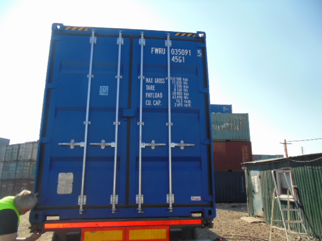 Морской контейнер FWRU0350915
