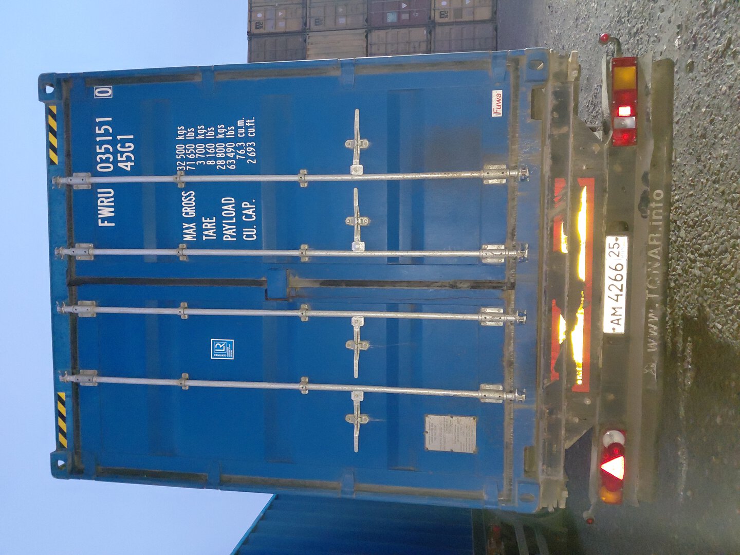 Морской контейнер FWRU0351510