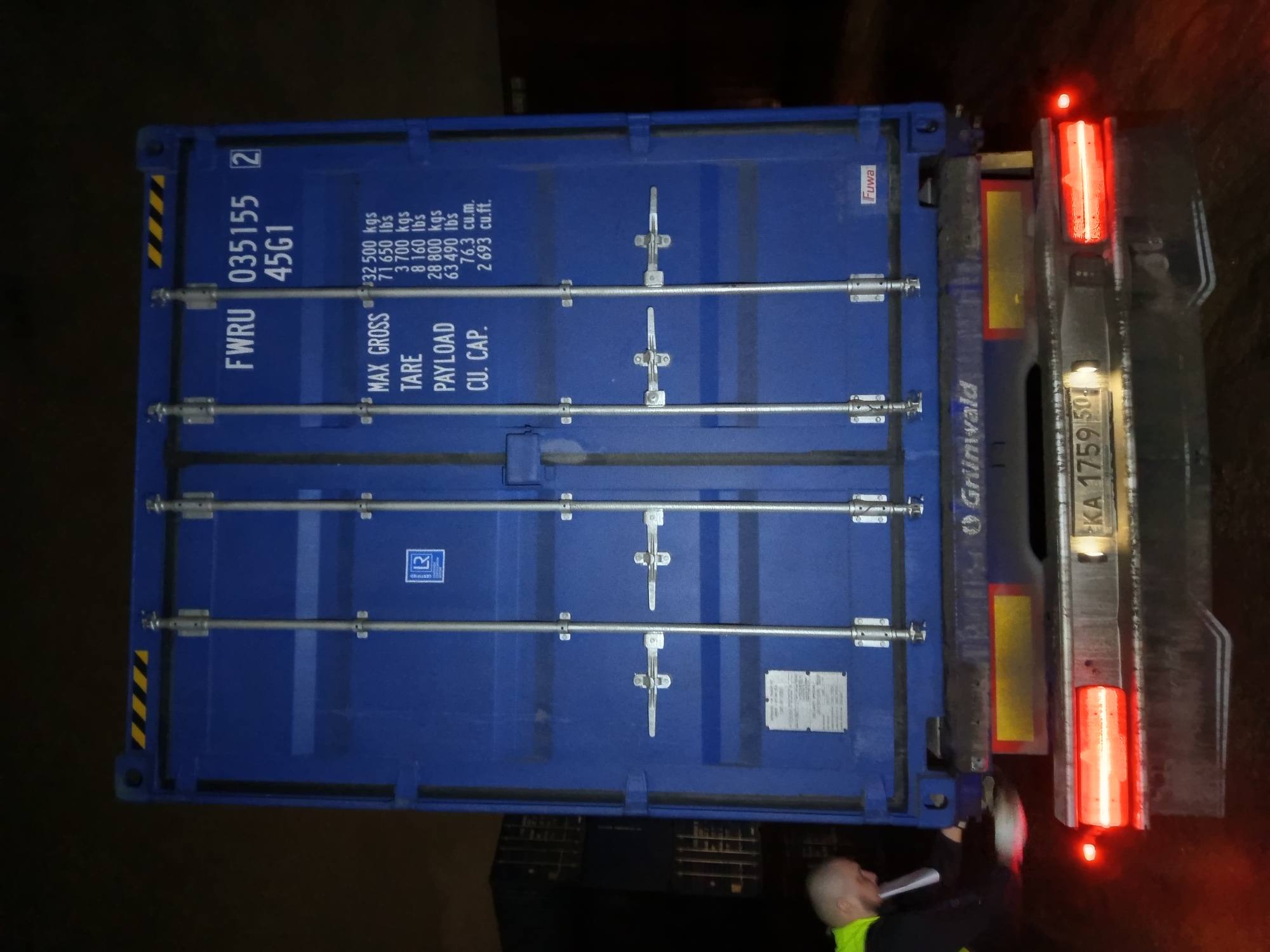 Морской контейнер FWRU0351552