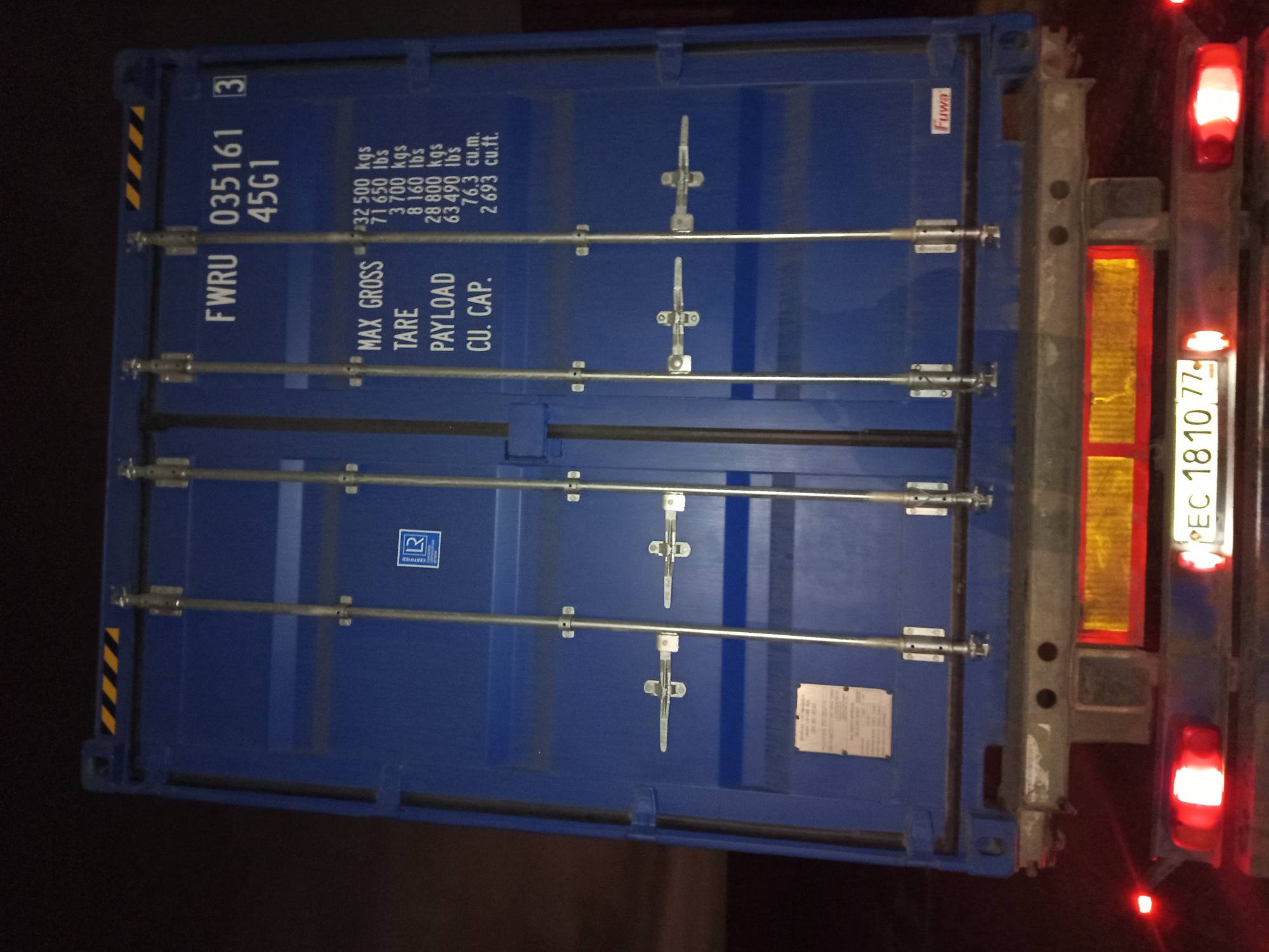 Морской контейнер FWRU0351613