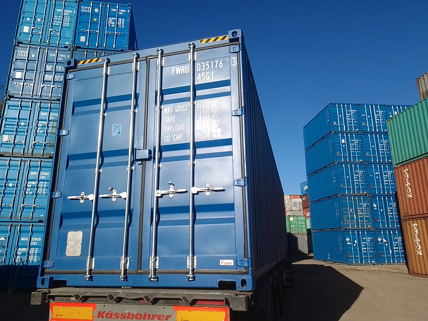 Морской контейнер FWRU0351763