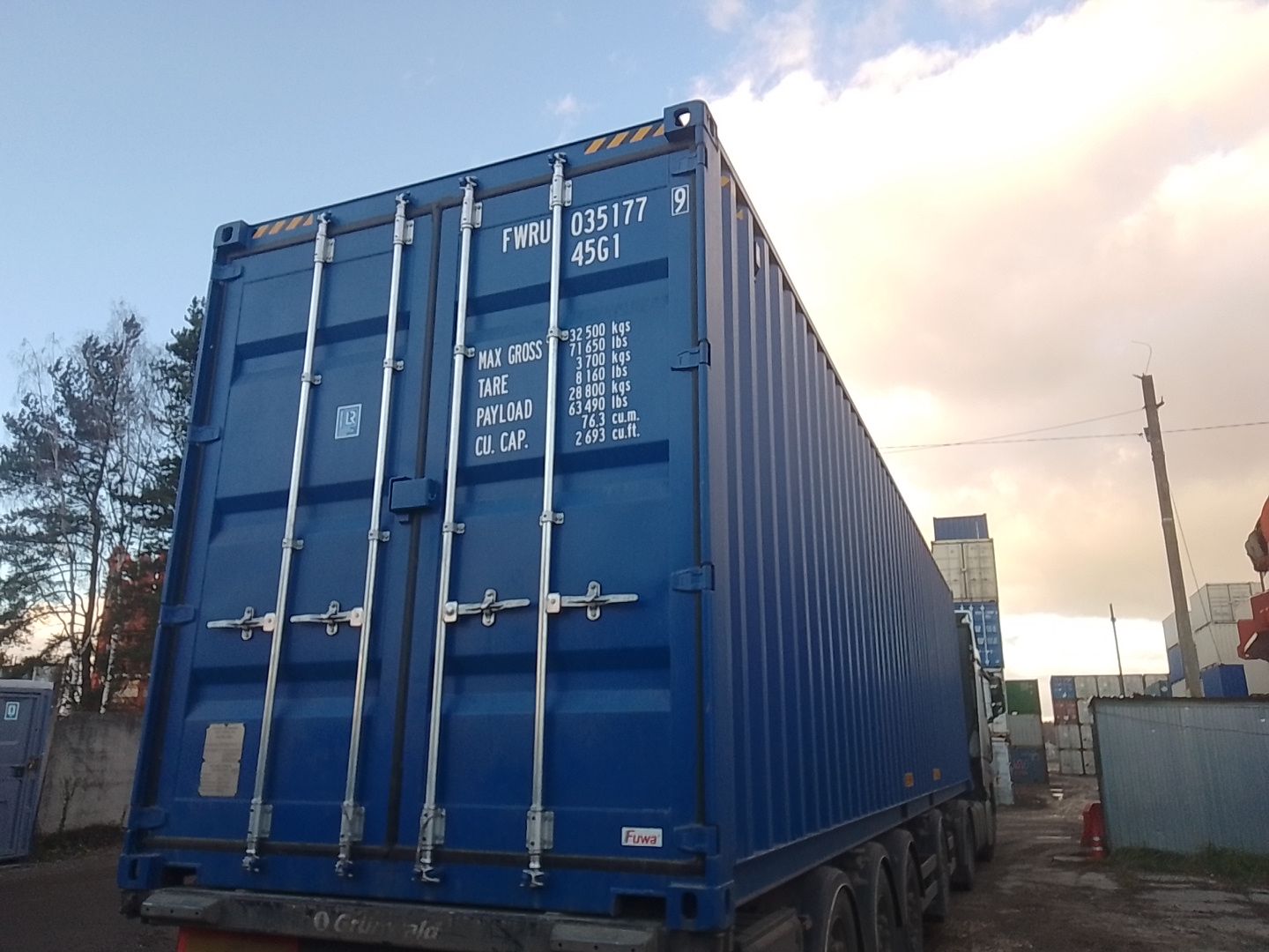 Морской контейнер FWRU0351779