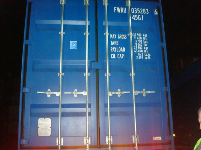 Морской контейнер FWRU0352836