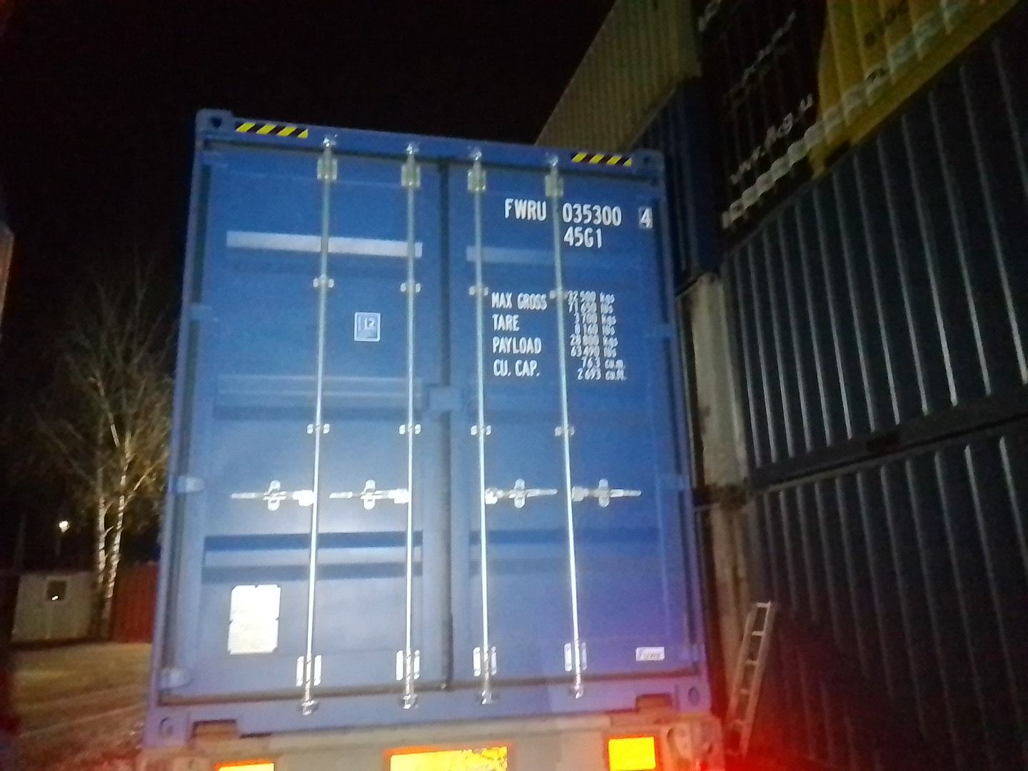 Морской контейнер FWRU0353004