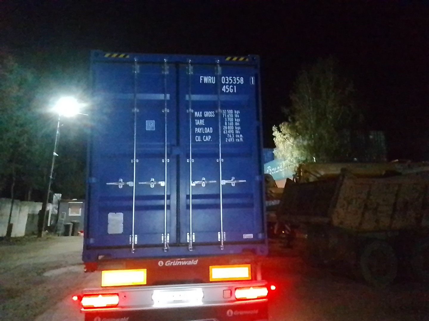 Морской контейнер FWRU0353581