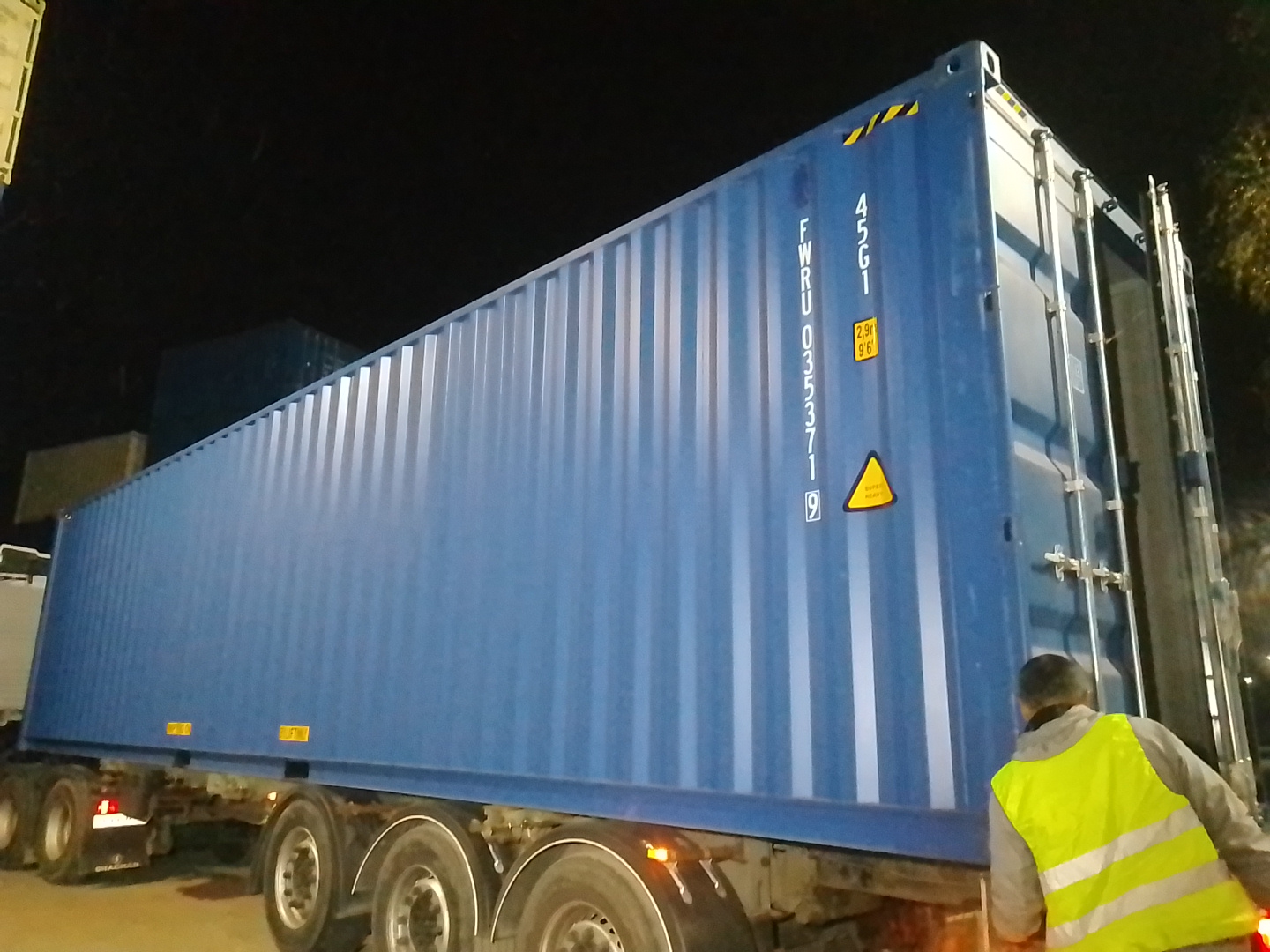 Морской контейнер FWRU0353719