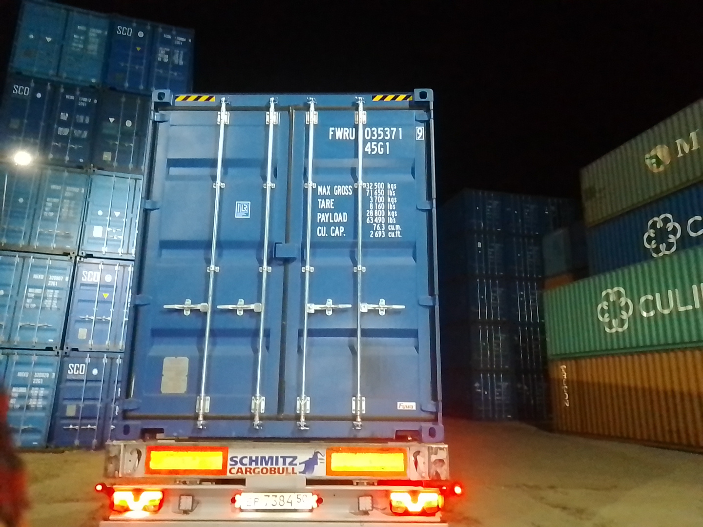 Морской контейнер FWRU0353719