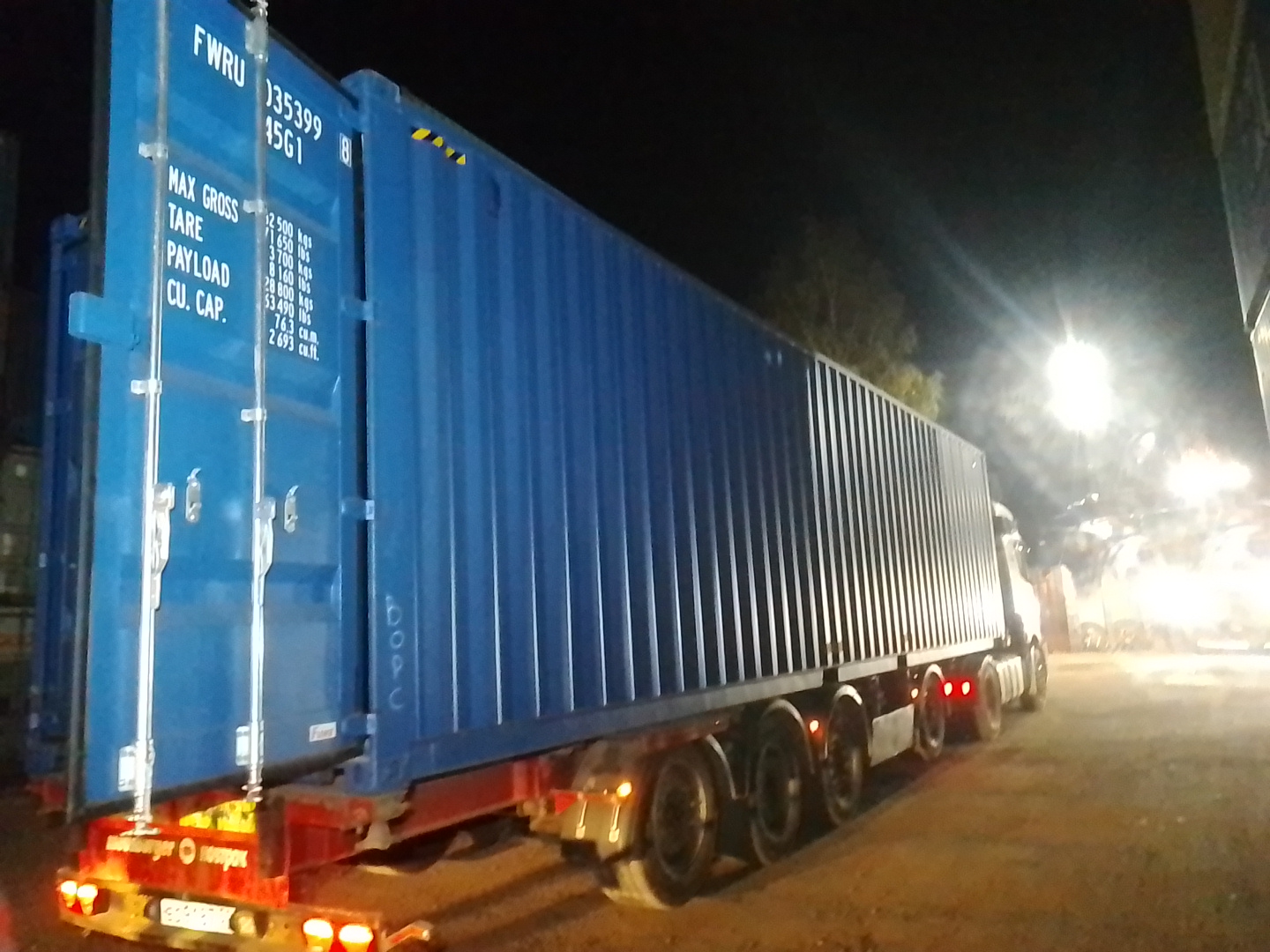 Морской контейнер FWRU0353998