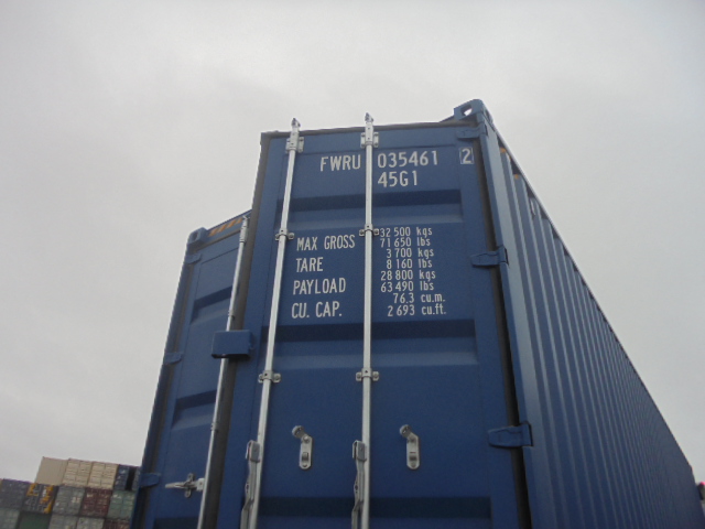 Морской контейнер FWRU0354612