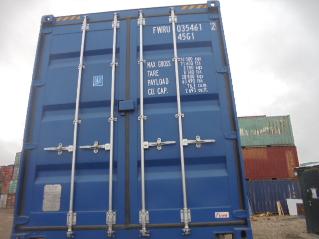Морской контейнер FWRU0354612