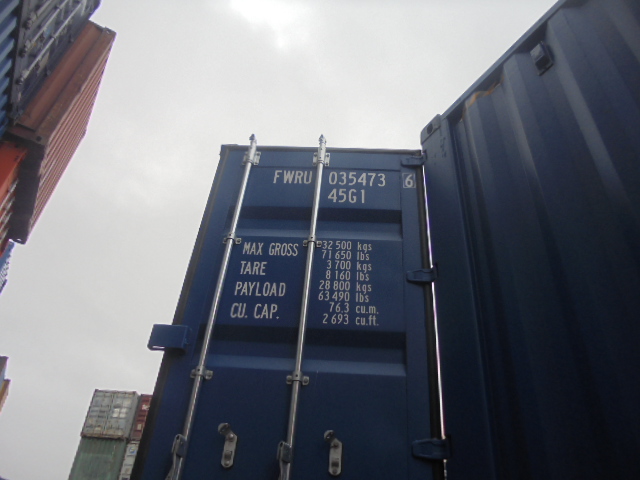 Морской контейнер FWRU0354736