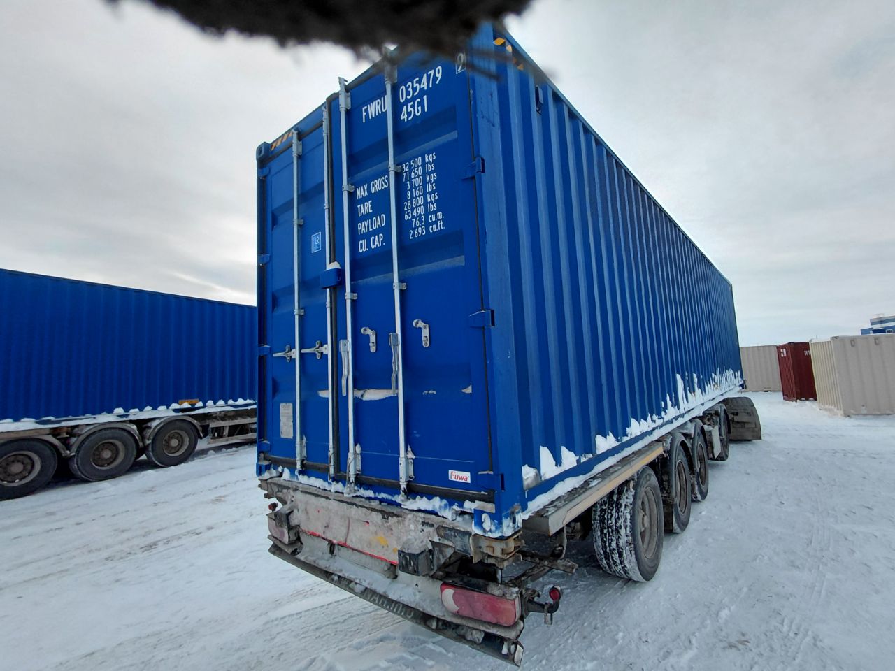 Морской контейнер FWRU0354799