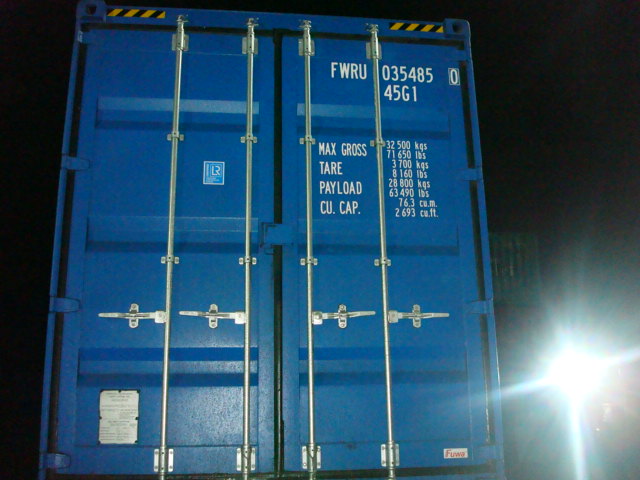 Морской контейнер FWRU0354850
