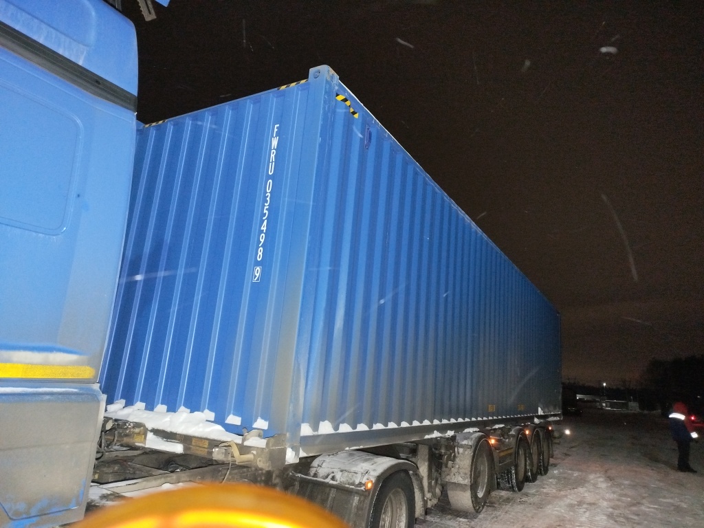 Морской контейнер FWRU0354989