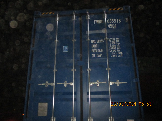 Морской контейнер FWRU0355183