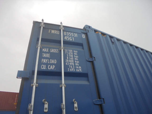 Морской контейнер FWRU0355310