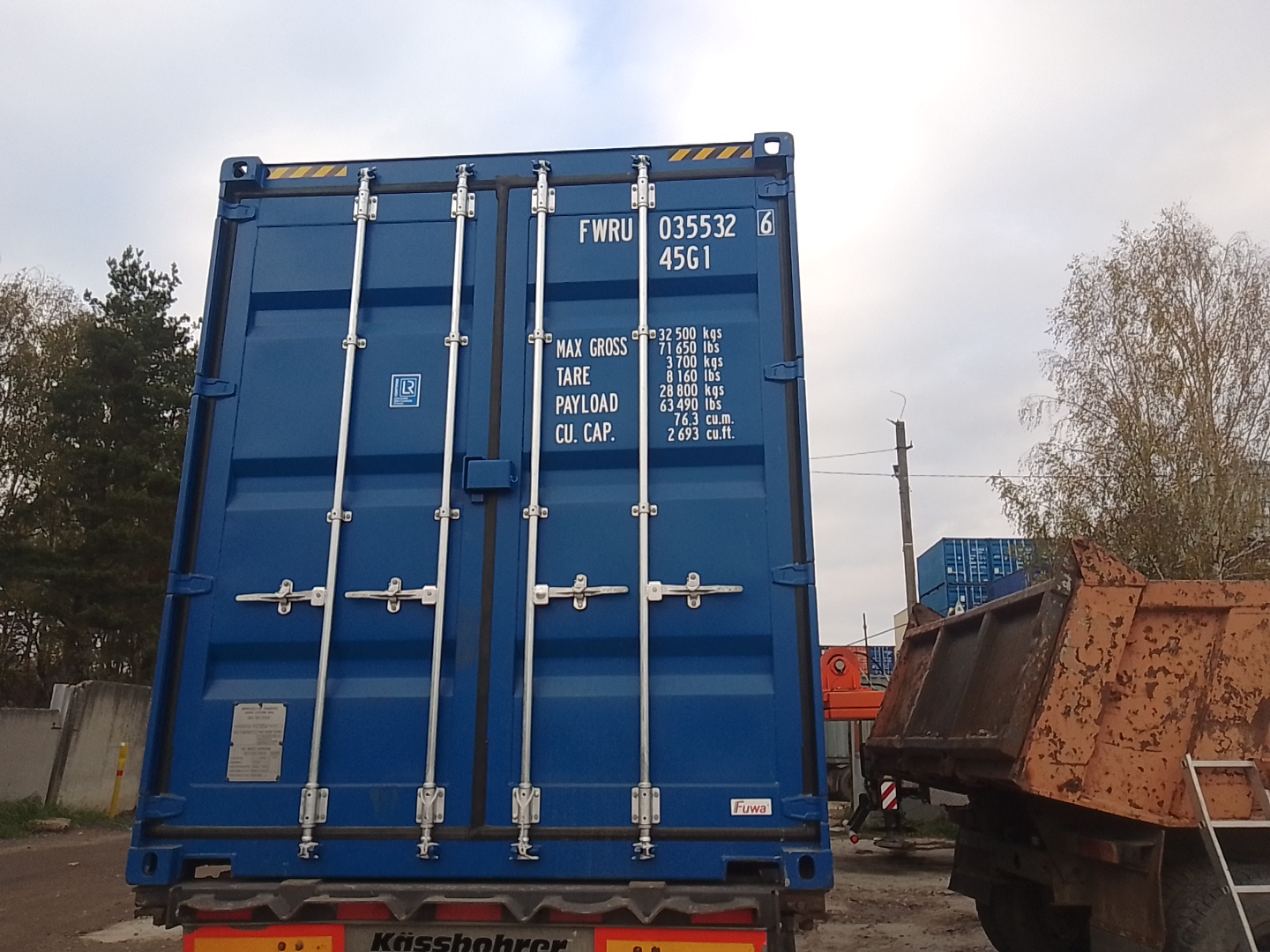 Морской контейнер FWRU0355326
