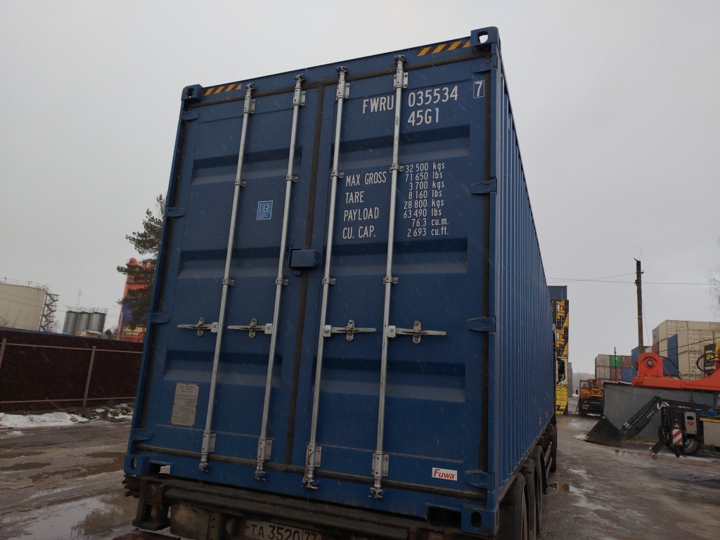 Морской контейнер FWRU0355347