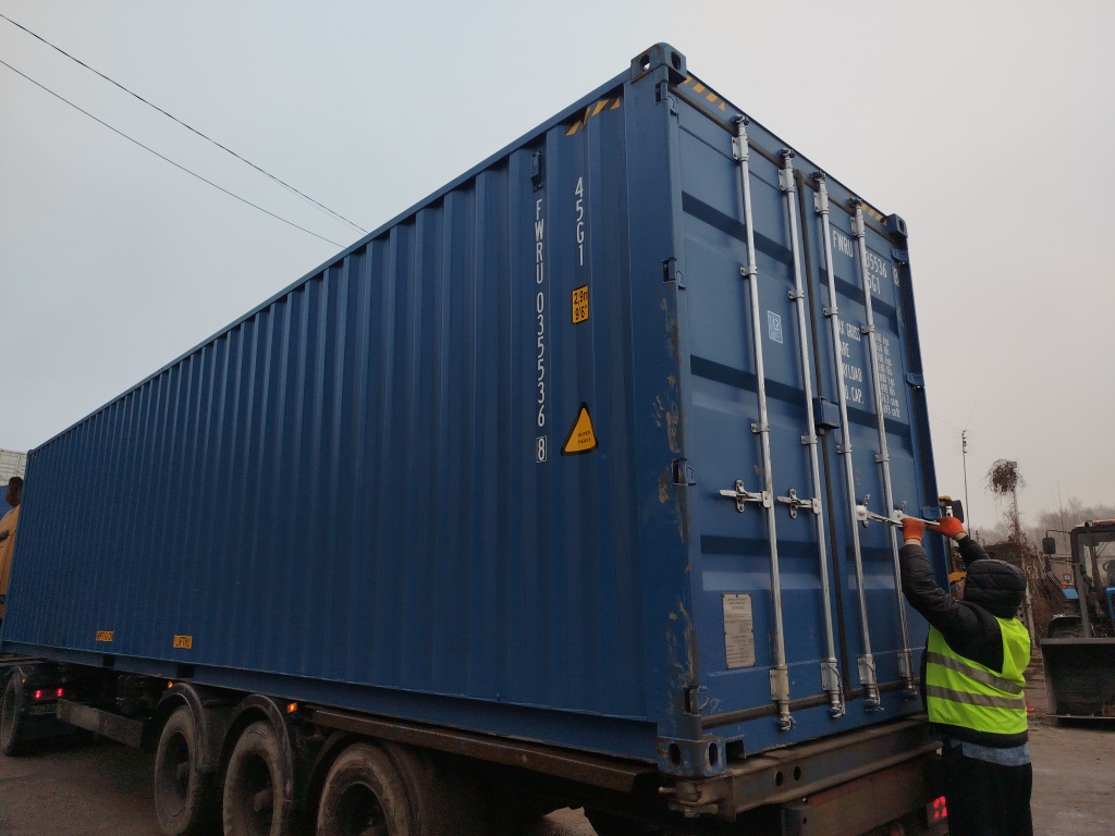 Морской контейнер FWRU0355368