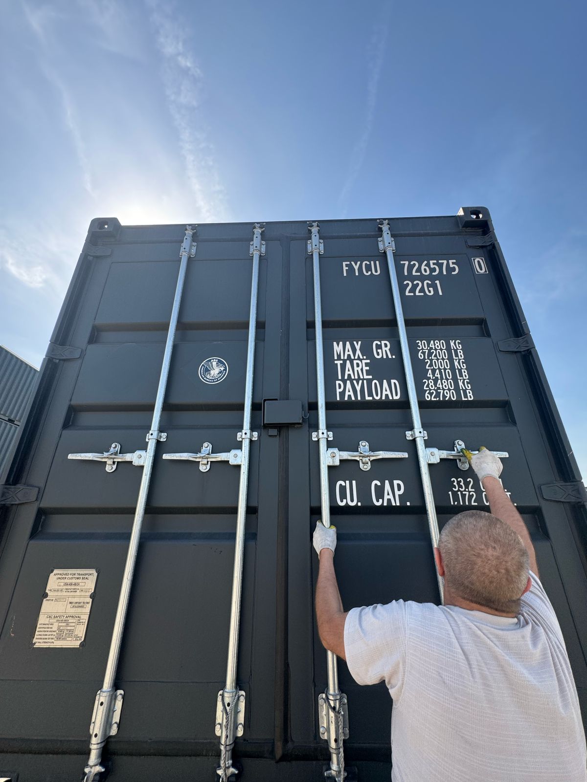 Морской контейнер FYCU7265750