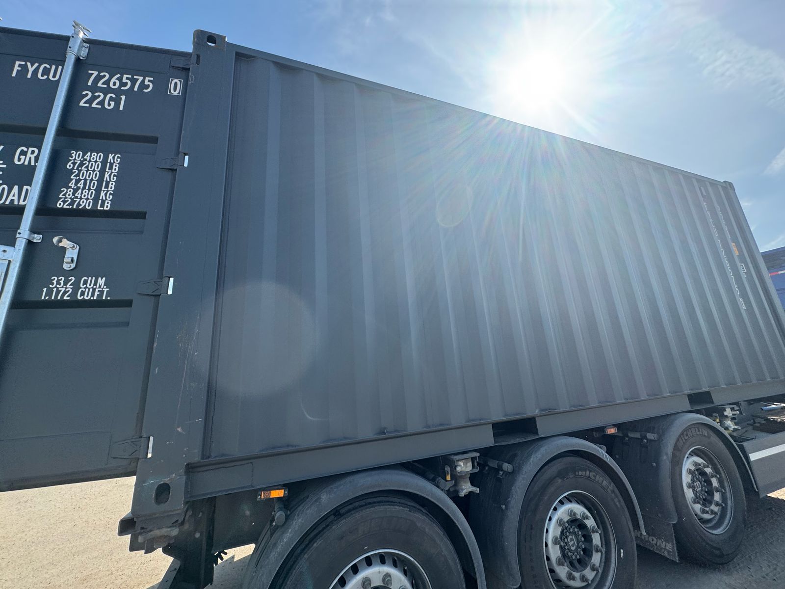 Морской контейнер FYCU7265750