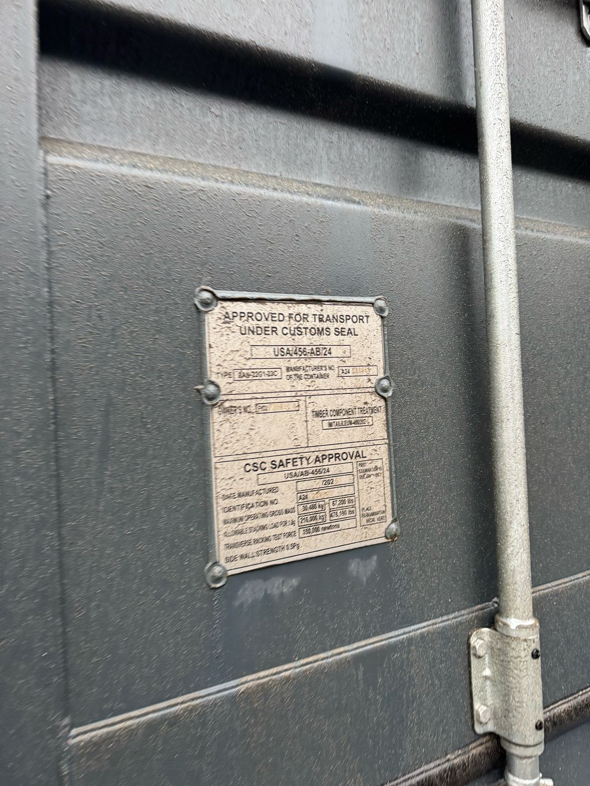 Морской контейнер FYCU7266524