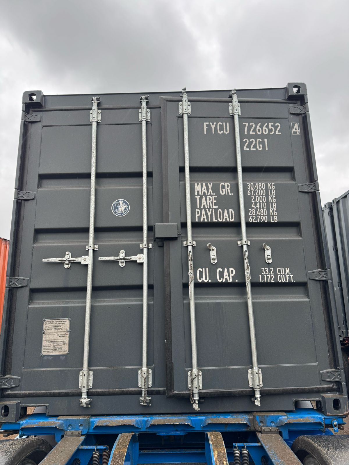 Морской контейнер FYCU7266524