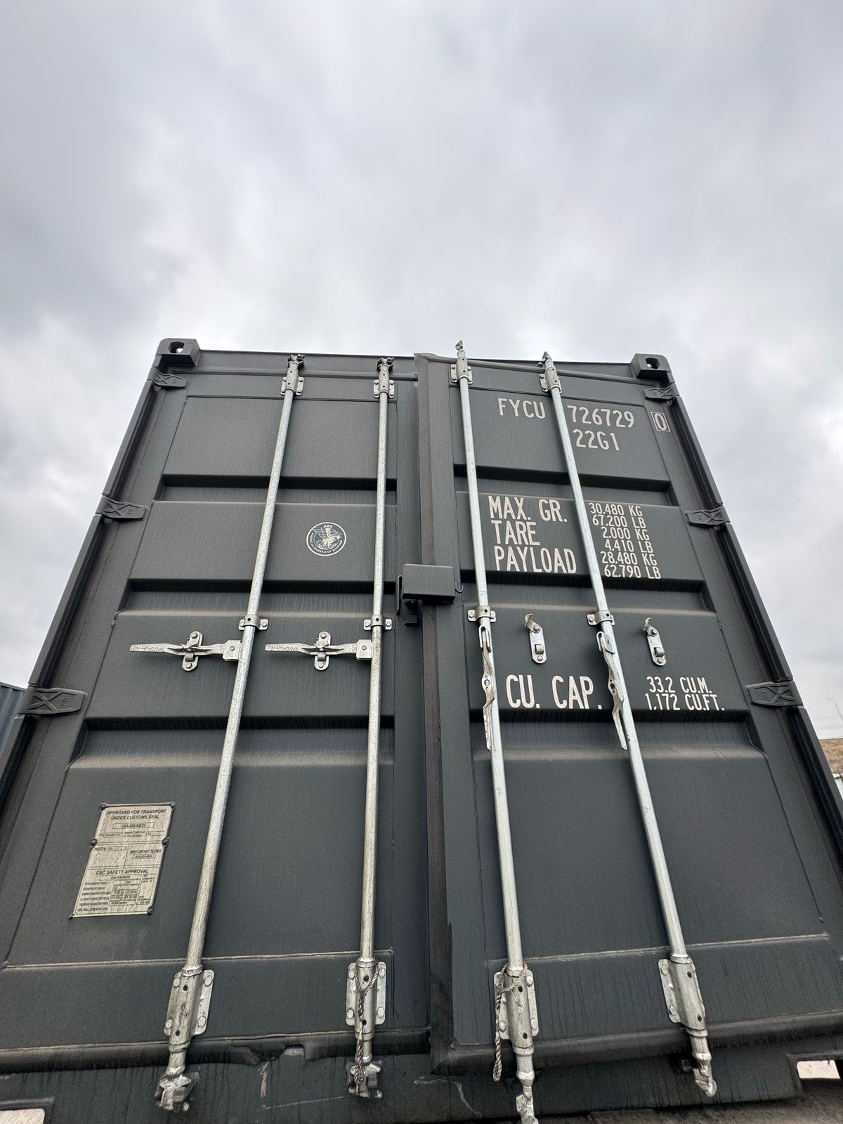 Морской контейнер FYCU7267290