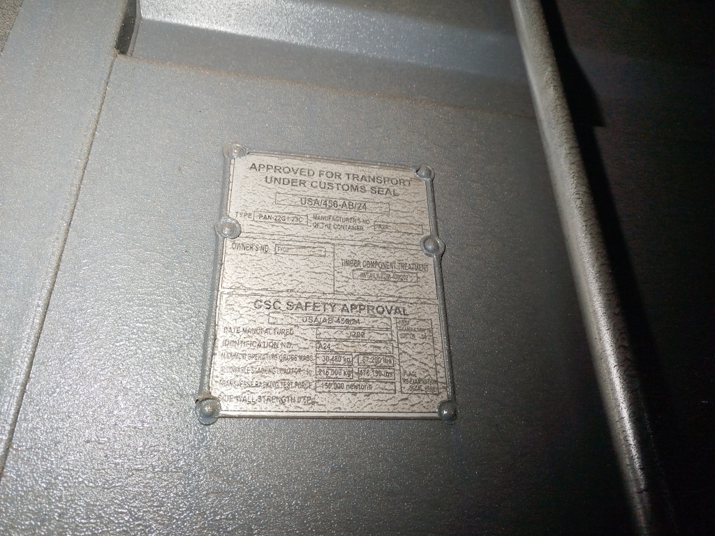 Морской контейнер FYCU7268039