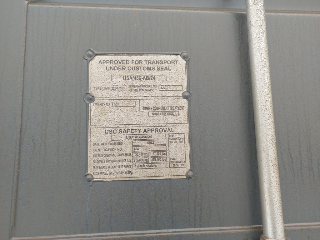 Морской контейнер FYCU7268933