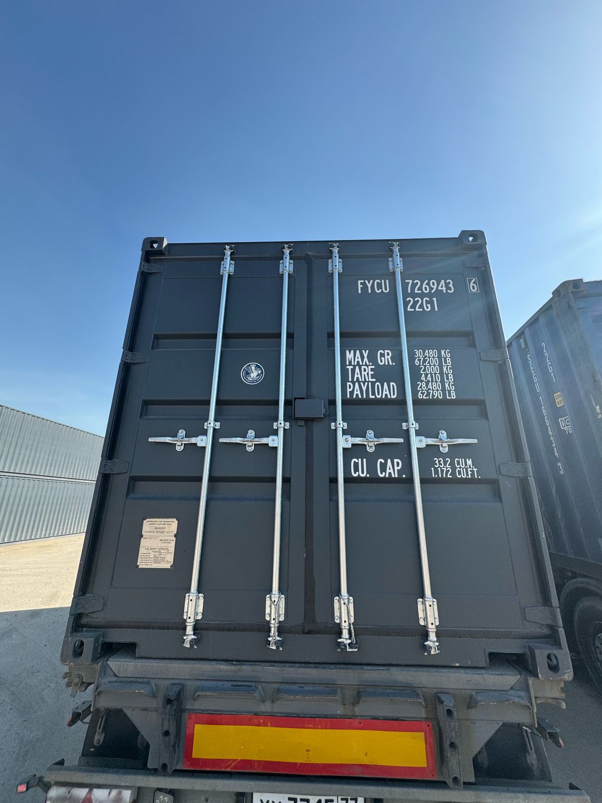 Морской контейнер FYCU7269436
