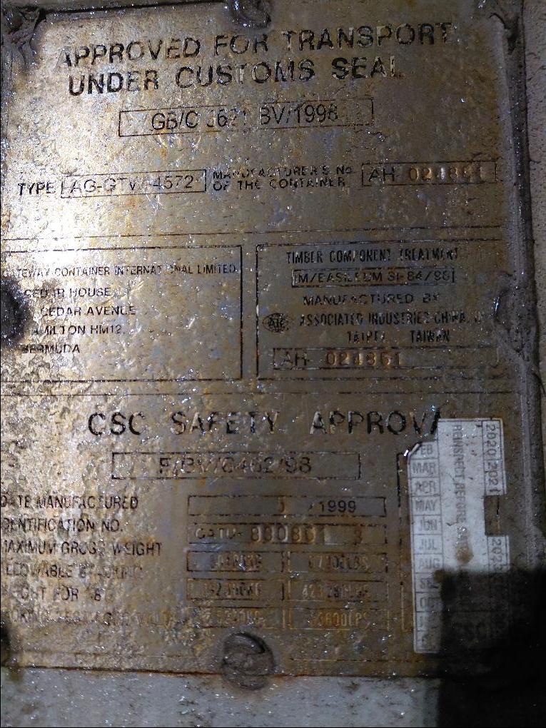 Морской контейнер GATU8308513