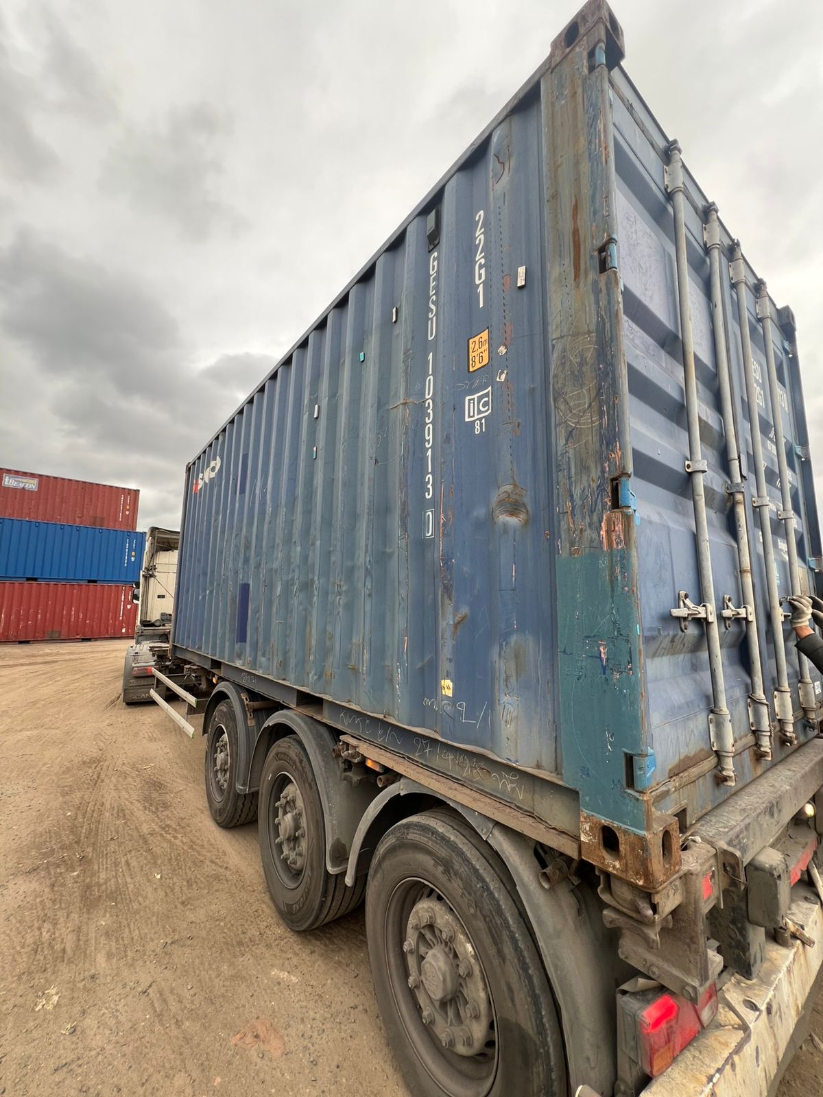 Морской контейнер GESU1039130