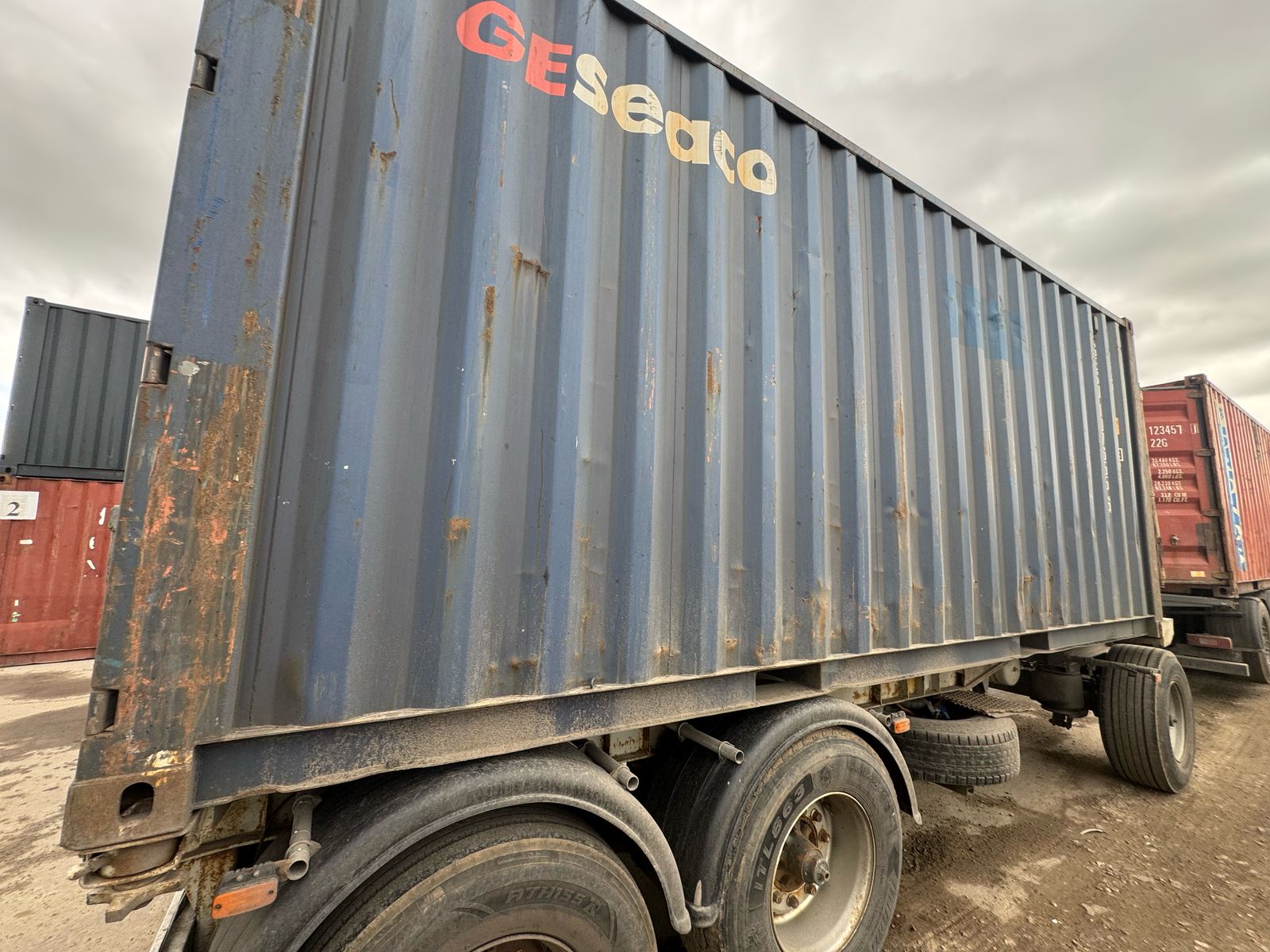Морской контейнер GESU1076556